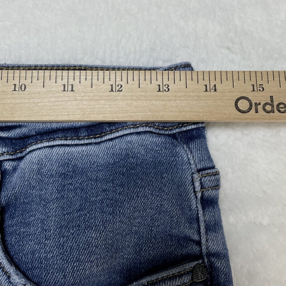 Kut From The Kloth Jeans Womens Size 4 Blue Pattie Straight Leg High Rise 27x26 - Picture 6 of 12